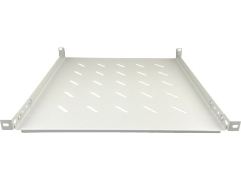 Półka stała 19" 1U głęb. 450mm, kolor szara, 4 punkty mocowania ALANTEC