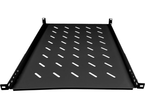 Półka stała 19" 1U głęb. 650mm, czarna, 4 punkty mocowania ALANTEC