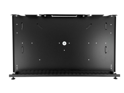 Przełącznica światłowodowa 24xSC simplex 19" 1U z płytą czołową oraz akcesoriami montażowymi (dławiki, opaski), wysuwalna ALANTE