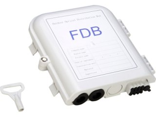 Szczelny panel abonencki IP65 (8 x SC simplex) z zamkiem na kluczyk 8 włókien ALANTEC