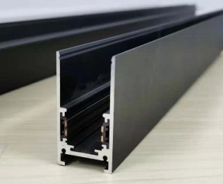 Szynoprzewód magnetyczny natynkowa czarna 2,0m