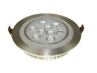 Downlight LED Power SIKA 1W*9+3W biały ciepły ziel