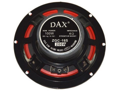 Głośnik samoch. 16,5cm 2-drożny ZGC-165