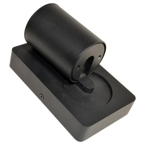 Lampa spotlight Taft 1xGU10 czarna gniazdo usb