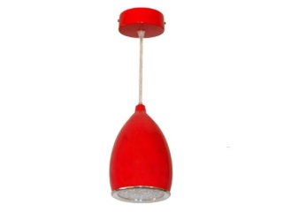 Lampa wisząca Uriel led power 15W czerwona DW