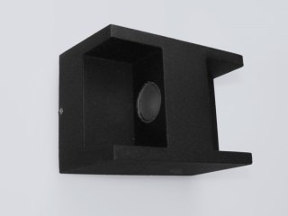 Oprawa elewacyjna LED Cissa 2x2W WW czarna