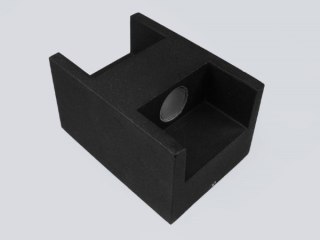 Oprawa elewacyjna LED Cissa 2x2W WW czarna