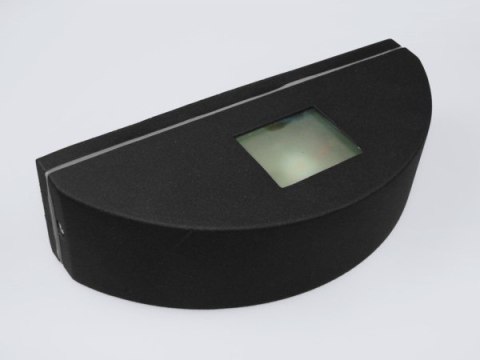 Oprawa elewacyjna LED Helik 2*3W WW czarna IP54