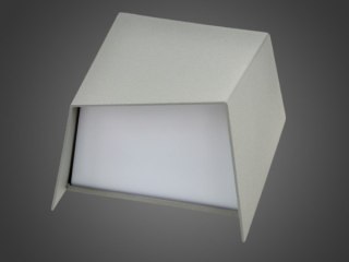 Oprawa elewacyjna LED Parr 4W DW szara