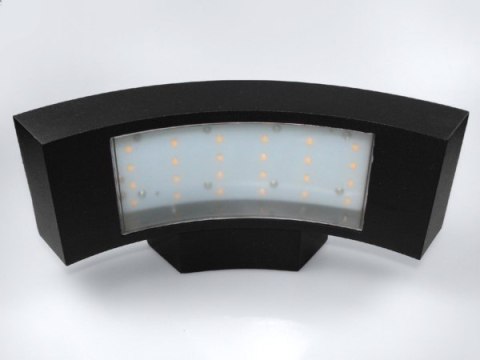 Oprawa elewacyjna LED Pocel 4W WW czarna