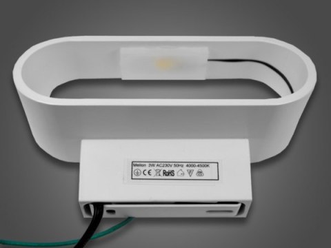 Oprawa ścienna led Melion 3W DW