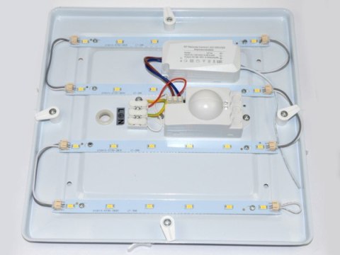 Plafon led Tiler 12W DW z czujnikiem MW Dimmable