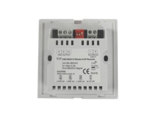 Ściemniacz LED DMX RF 2,4GHz 2 strefy panel