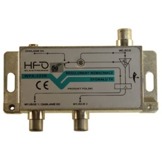 Wzmacniacz antenowy DVB-T z rozdzielaczem WPA-222
