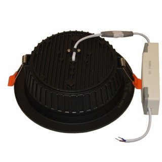 Downlight LED Karel 20W 4000K czarny SEOUL