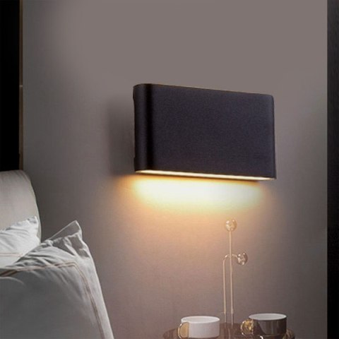 Oprawa elewacyjna LED Flow 1*9w 4000K RAL6005