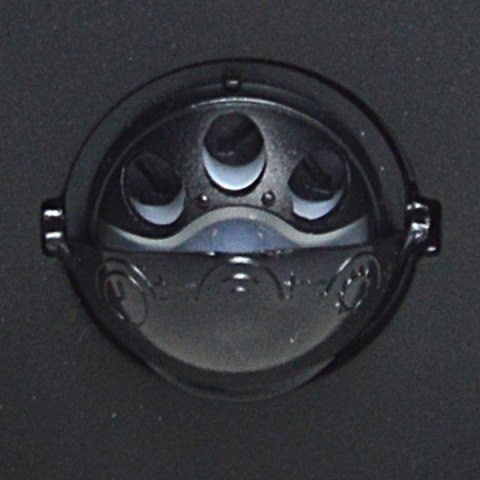 Oprawa elewacyjna LED Gloss 9W 4000K czarna IP54 z