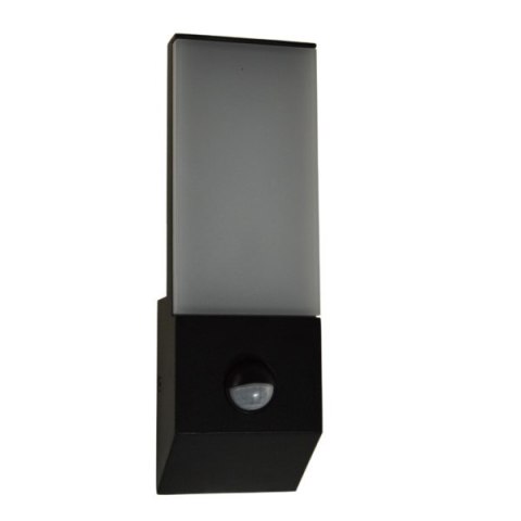 Oprawa elewacyjna LED Prato 9W 4000K czarna IP54 z
