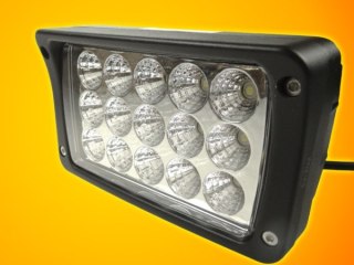Reflektor led car prostokąt 15*3W IP68 12V-24V