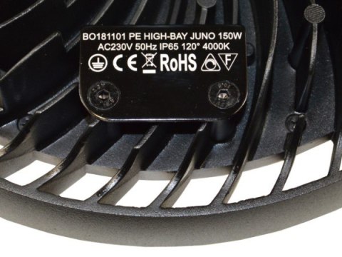 Lampa LED High bay Juno 150W 4000K Nichia