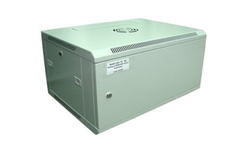 Szafa 19" wisząca PILO 6U 600x450 RAL7035 blacha