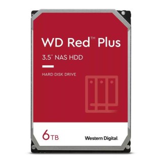Dysk WD Red  Plus WD60EFPX 6TB 3,5" 256MB SATA III