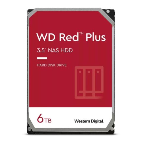 Dysk WD Red  Plus WD60EFPX 6TB 3,5" 256MB SATA III