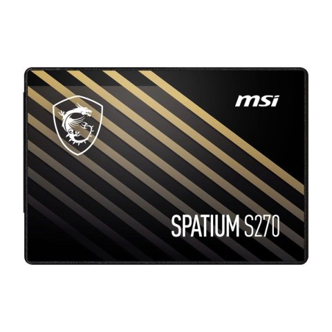 Dysk SSD MSI SPATIUM S270 480GB SATA3 2.5" (500 450 MB s) 3D NAND 7mm