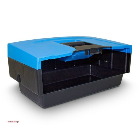 Bezdotykowa Zamiatarka ręczna ze szczotkami bocznymi 70cm do kostki