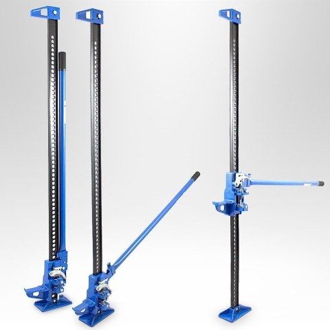 Kolejowy Podnośnik Farmerski do 3000kg 132cm Wytrzymały kolumna