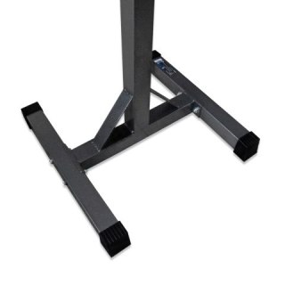 Mobilny stojak z uchwytami na sztange bezpieczeństwo i stabilność