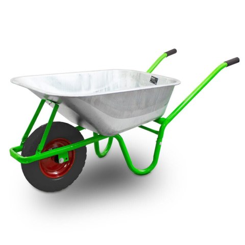 Mocna Taczka Budowlana 250kg Ogrodowy wózek 100L pełne koło BITUXX