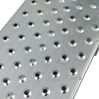 Najazdy motorowe rampa 1szt składana udzwig do 400kg 196cm