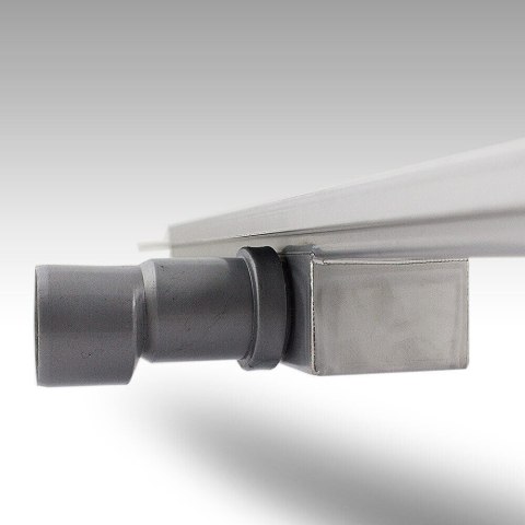 Odpływ liniowy prysznicowy 100cm łazienkowy z maskownicą i syfonem Glass Schwarz