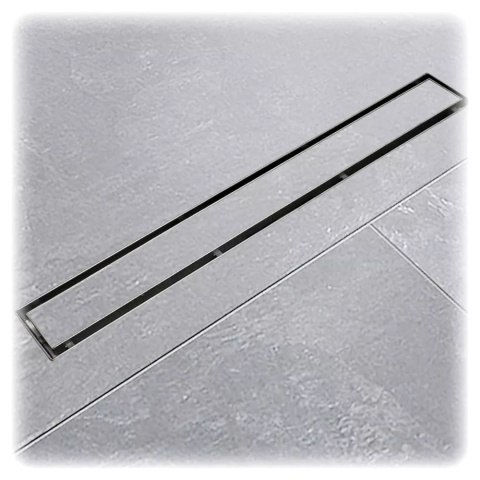 Odpływ liniowy prysznicowy 70cm ze stali nierdzewnej na płytkę Befliesbar