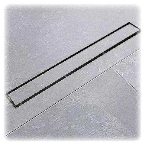 Odpływ liniowy prysznicowy 80cm stal nierdzewna wpust z syfonem Befliesbar