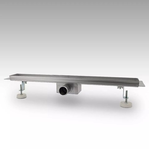 Odpływ liniowy prysznicowy 80cm stal nierdzewna wpust z syfonem Befliesbar
