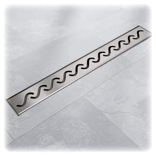 Odpływ podłogowy/liniowy z niskim syfonem 130cm Welle wydajny/mocny