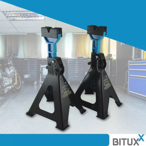 Podpory Warsztatowe Bituxx 6T zestaw 4 sztuk wsporniki samochodowe