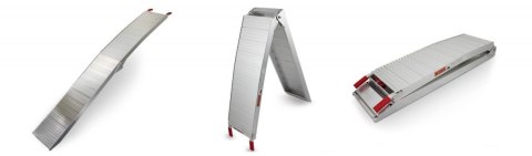 Rampa zabudowana Najazd mocny 340kg alu Podjazd do quadów motocykli