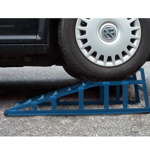 Rampy Stalowe mocne BITUXX do 3000kg najazdy do warsztatu zestaw 2szt