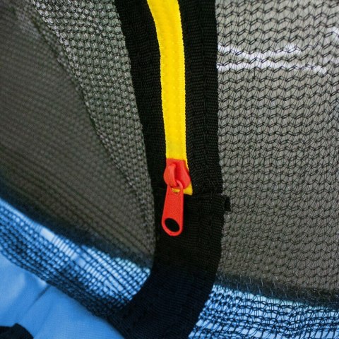 Różowa Trampolina do ogrodu dla dziecka/dzieci + osłona i siatka mocna batuta