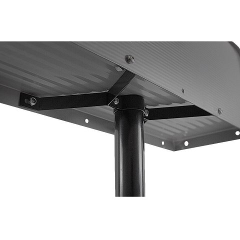 Skrzynka pocztowa na listy w stylu amerykańskim na stojaku duża