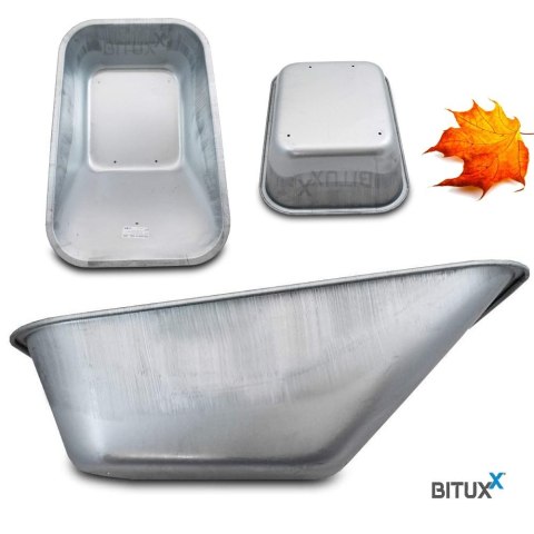 Stalowa Misa zapasowa do Taczki wózka Koryto Ocynkowana 100L solidna