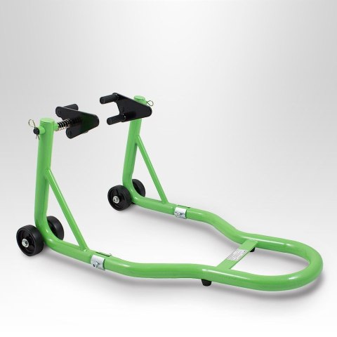 Stojak Serwisowy do motoru Zielony motocyklowy uchwyt na przód 250kg