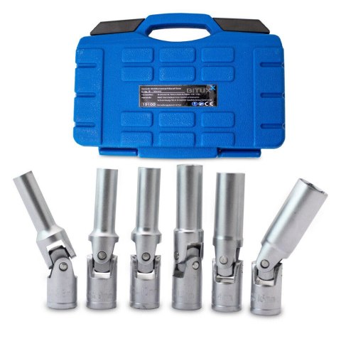 Zestaw kluczy przegubowych komplet 6 sztuk Bituxx