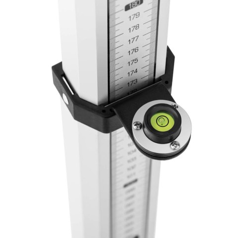 Niwelator optyczny samopoziomujący ze statywem i łatą - powiększenie 24x śr. 36 mm