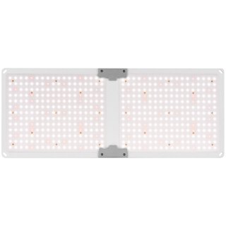 Lampa do uprawy wzrostu roślin pełne spektrum 60 x 24 cm 468 LED 220 W srebrna