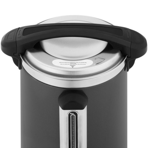 Zaparzacz do kawy herbaty z kranem i tacką ociekową 6 l 950 W szary
