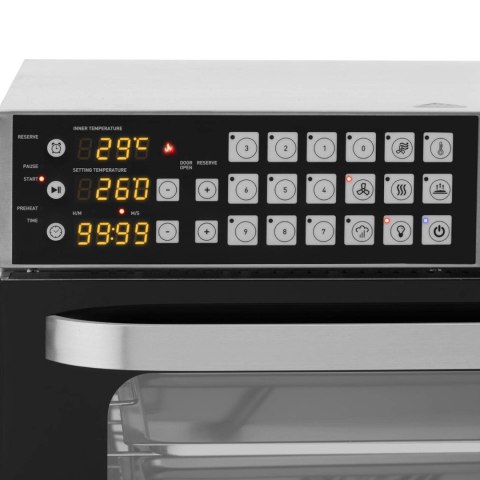 Piec piekarnik konwekcyjny z funkcją pary grilla garowania i suszenia do 260C 230V 2800W